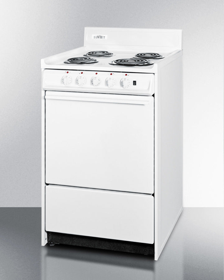 Summit - 20" Wide Electric Coil Top Range Summit - 20" Wide Electric Coil Top Range