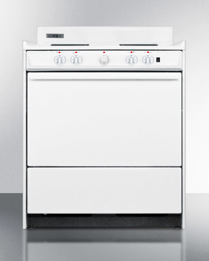 Summit - 30" Wide Electric Coil Top Range Summit - 30" Wide Electric Coil Top Range