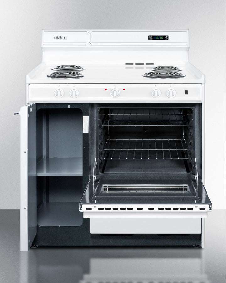 Summit - 36" Wide Electric Coil Top Range Summit - 36" Wide Electric Coil Top Range