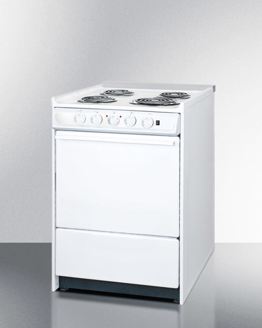 Summit - 24" Wide Electric Coil Top Range