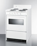 Summit - 24" Wide Electric Coil Top Range Summit - 24" Wide Electric Coil Top Range
