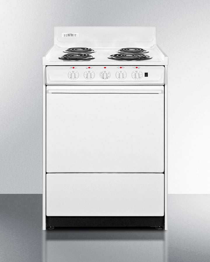 Summit - 24" Wide Electric Coil Top Range Summit - 24" Wide Electric Coil Top Range