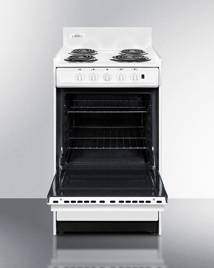 Summit - 20" Wide Electric Coil Top Range Summit - 20" Wide Electric Coil Top Range