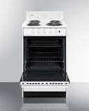 Summit - 20" Wide Electric Coil Top Range Summit - 20" Wide Electric Coil Top Range