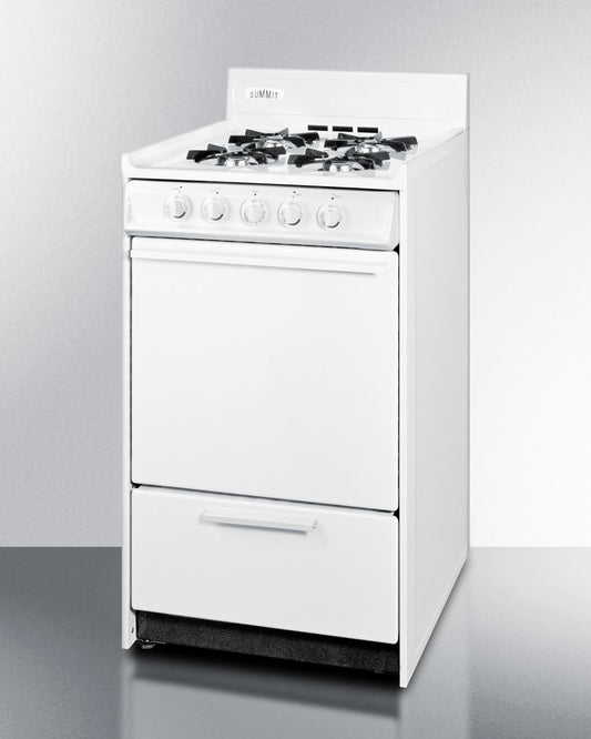 Summit - 20" Wide Gas Range