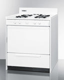 Summit - 30" Wide Gas Range Summit - 30" Wide Gas Range