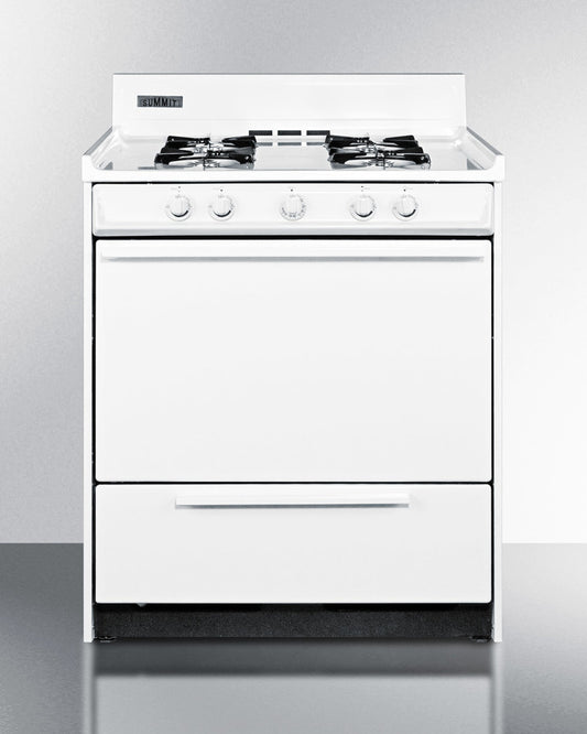 Summit - 30" Wide Gas Range