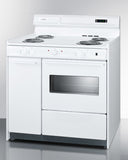 Summit - 36" Wide Electric Coil Top Range Summit - 36" Wide Electric Coil Top Range
