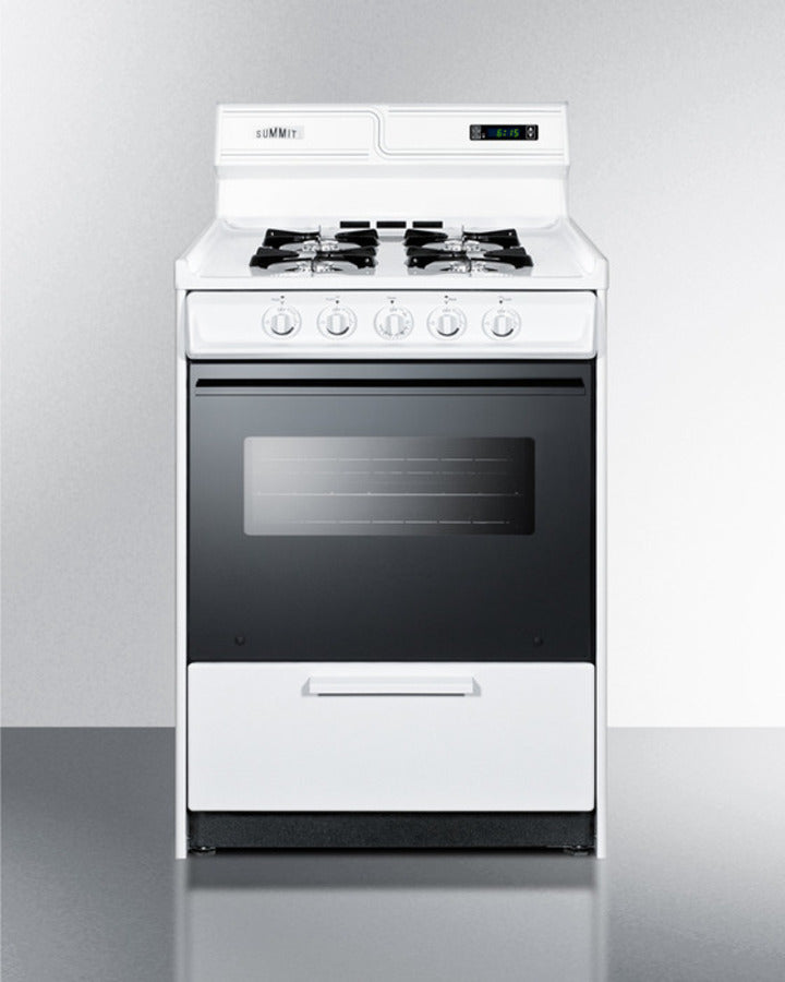 Summit - 24" Wide Gas Range and 24" Wide Gas Wall Oven Bundle Summit - 24" Wide Gas Range and 24" Wide Gas Wall Oven Bundle