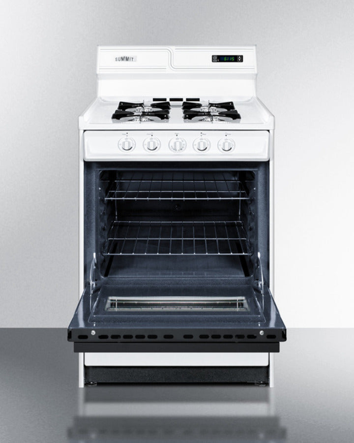Summit - 24" Wide Gas Range and 24" Wide Gas Wall Oven Bundle Summit - 24" Wide Gas Range and 24" Wide Gas Wall Oven Bundle