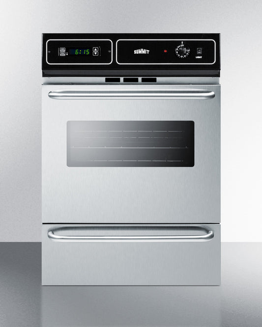 Summit - 24" Wide Gas Wall Oven
