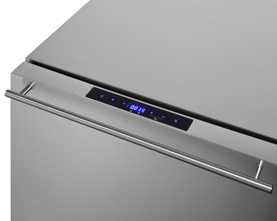 Summit - 24" Wide 2-Drawer Refrigerator-Freezer Summit - 24" Wide 2-Drawer Refrigerator-Freezer