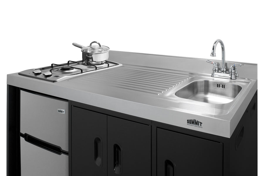 Summit - 54" Wide All-In-One Kitchenette Summit - 54" Wide All-In-One Kitchenette
