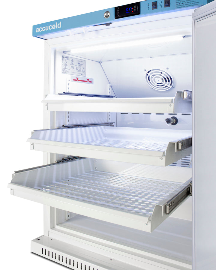 Accucold - 6 Cu.Ft. ADA Height Vaccine Refrigerator with Removable Drawers Accucold - 6 Cu.Ft. ADA Height Vaccine Refrigerator with Removable Drawers