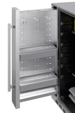 Summit - Shallow Depth 24" Wide Built-In All-Refrigerator With Slide-Out Storage Compartment Summit - Shallow Depth 24" Wide Built-In All-Refrigerator With Slide-Out Storage Compartment