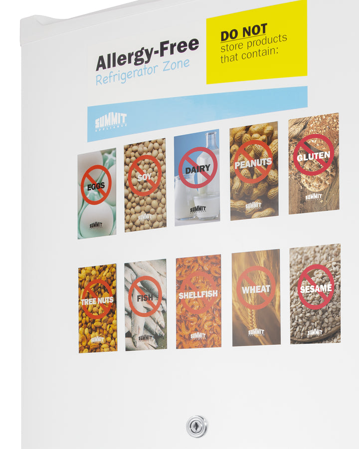 Summit Commercial - Compact Allergy-Free All-Refrigerator Summit Commercial - Compact Allergy-Free All-Refrigerator