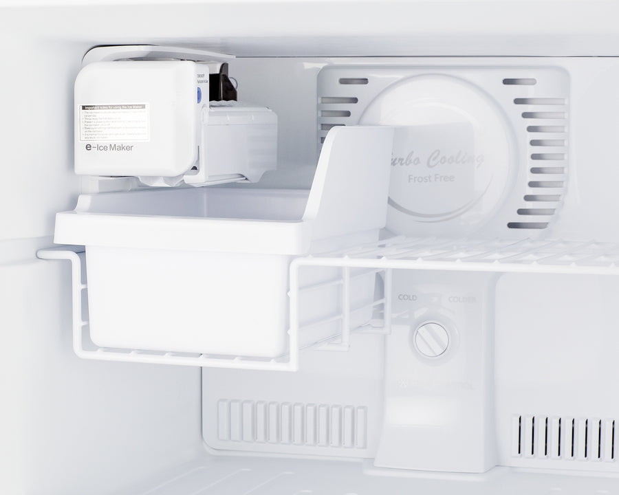 Summit - 24" Wide Top Mount Refrigerator-Freezer With Icemaker Summit - 24" Wide Top Mount Refrigerator-Freezer With Icemaker