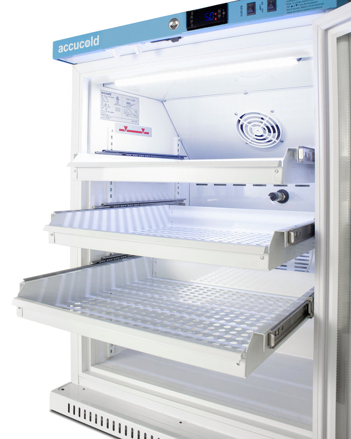 Accucold - 6 Cu.Ft. ADA Height Vaccine Refrigerator with Removable Drawers Accucold - 6 Cu.Ft. ADA Height Vaccine Refrigerator with Removable Drawers