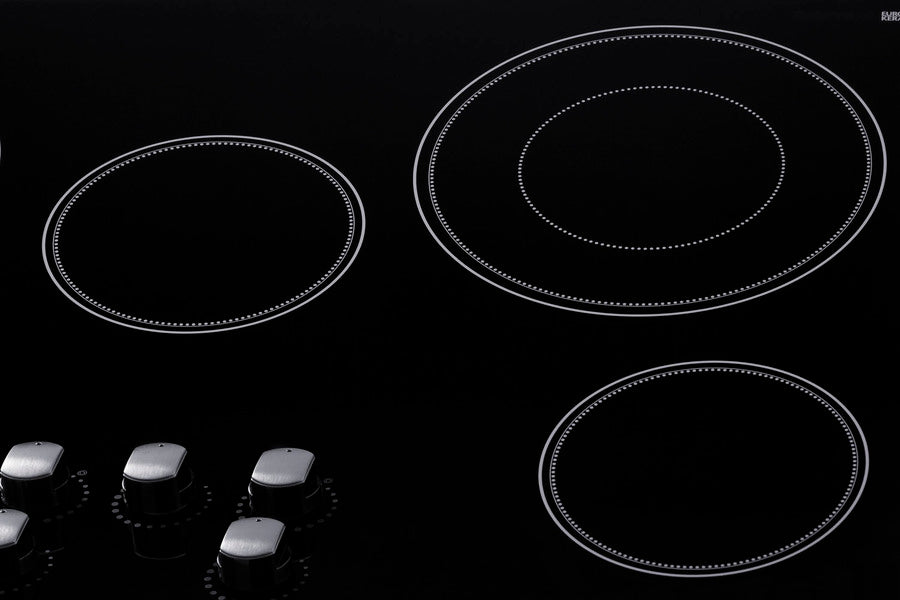 Summit - 36" Wide 208-240V 5-Burner Radiant Cooktop Summit - 36" Wide 208-240V 5-Burner Radiant Cooktop