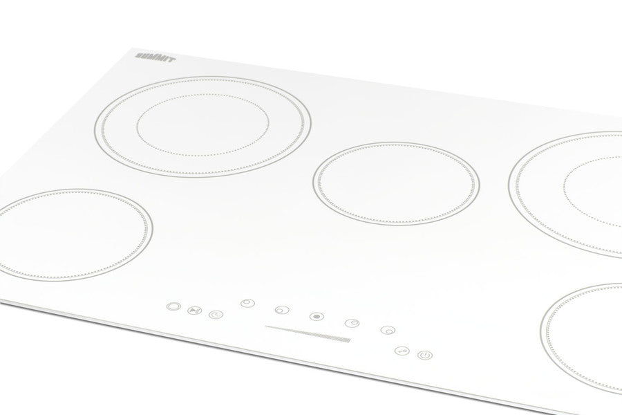 Summit - 30" Wide 208-240V 5-Burner Radiant Cooktop Summit - 30" Wide 208-240V 5-Burner Radiant Cooktop