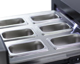 Summit - 24" Wide Built-In Beverage Refrigerator With Top Drawer Summit - 24" Wide Built-In Beverage Refrigerator With Top Drawer