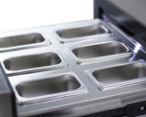 Summit Commercial - 24" Wide Built-In Beverage Refrigerator With Top Drawer Summit Commercial - 24" Wide Built-In Beverage Refrigerator With Top Drawer