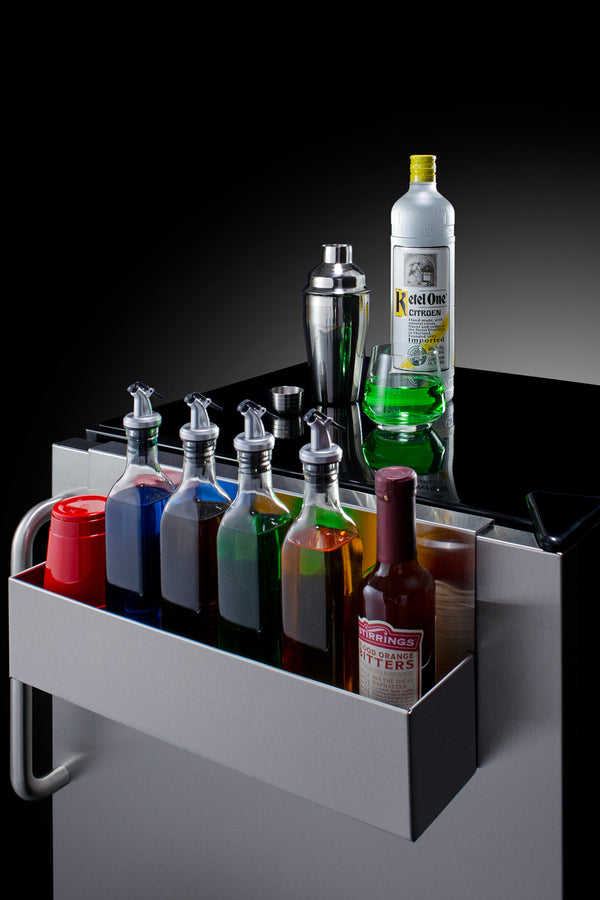 Summit - 24" Wide Built-In All-Refrigerator, ADA Compliant, with Speed Rail | FF7BKBISSTBADASR Summit - 24" Wide Built-In All-Refrigerator, ADA Compliant, with Speed Rail | FF7BKBISSTBADASR