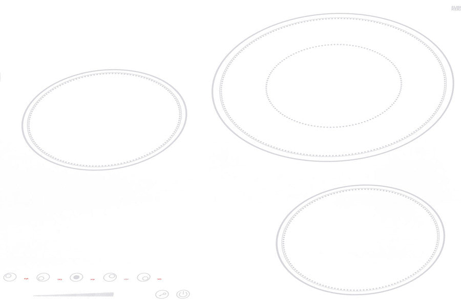 Summit - 36" Wide 208-240V 5-Burner Radiant Cooktop Summit - 36" Wide 208-240V 5-Burner Radiant Cooktop
