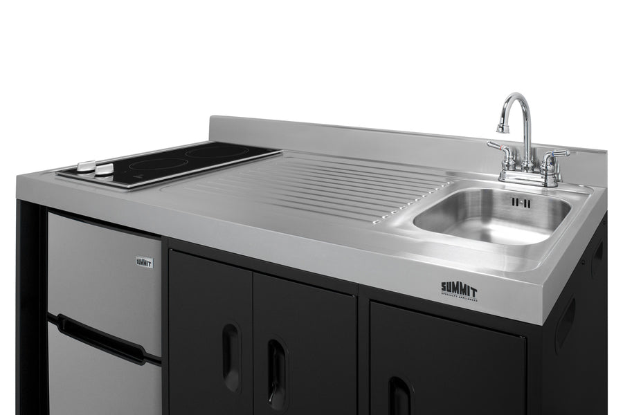 Summit - 54" Wide All-In-One Kitchenette Summit - 54" Wide All-In-One Kitchenette