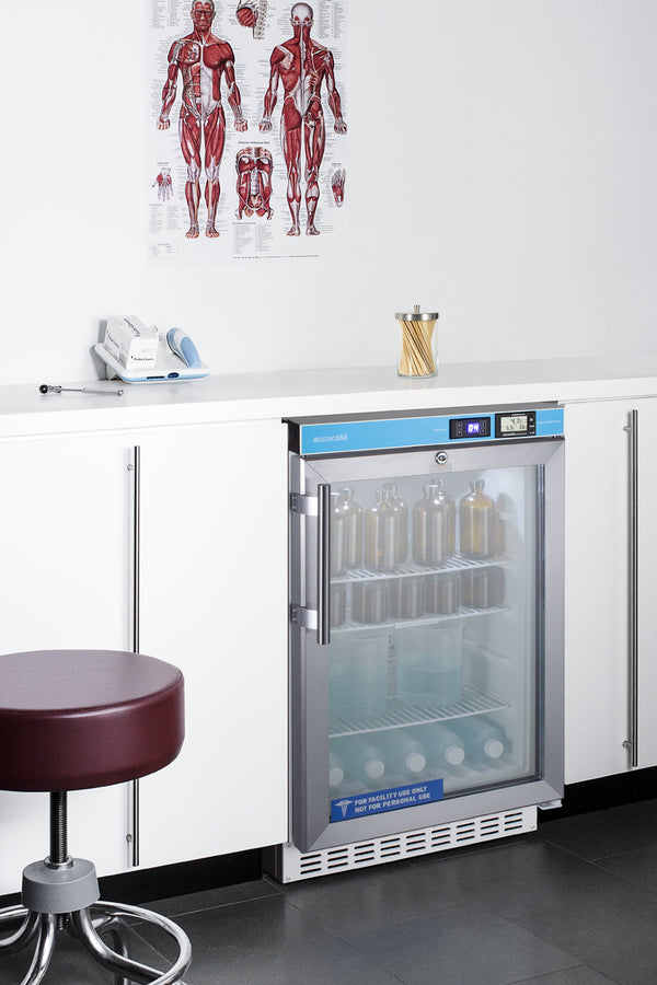 Accucold - 20" Wide Built-in Pharmacy All-refrigerator, ADA Compliant Accucold - 20" Wide Built-in Pharmacy All-refrigerator, ADA Compliant