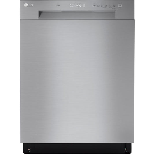 LG - 24" Front Control Dishwasher, 52 dBA, AutoLeak Protection - LDFC2423V