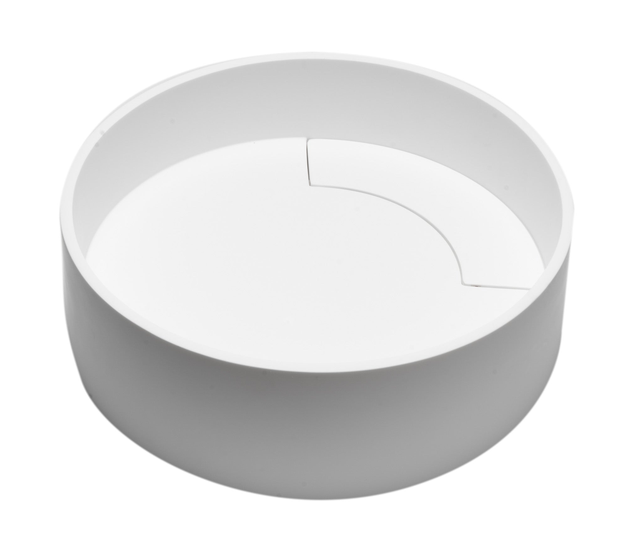 ALFI Brand - 15" Round White Matte Solid Surface Resin Sink | ABRS15R ALFI Brand - 15" Round White Matte Solid Surface Resin Sink | ABRS15R