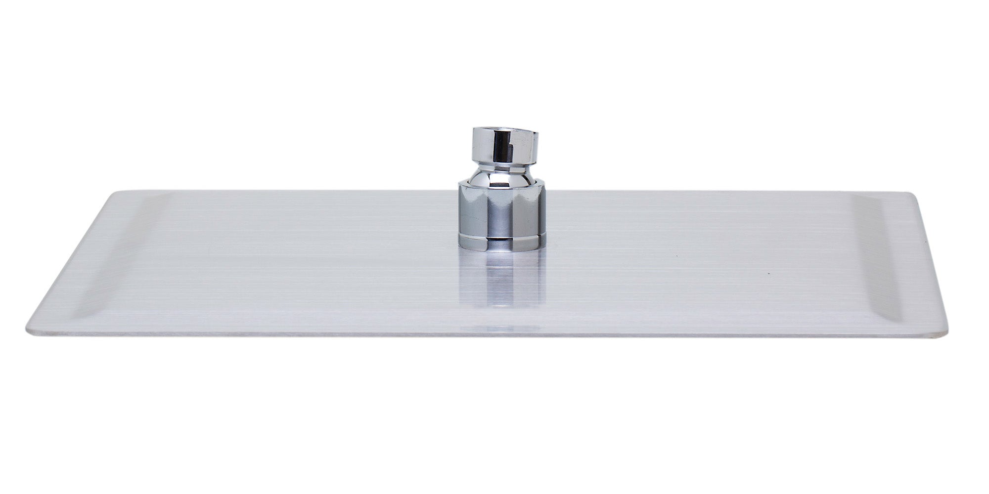 ALFI Brand - Solid Brushed Stainless Steel 12" Square Ultra Thin Rain Shower Head | RAIN12S-BSS ALFI Brand - Solid Brushed Stainless Steel 12" Square Ultra Thin Rain Shower Head | RAIN12S-BSS