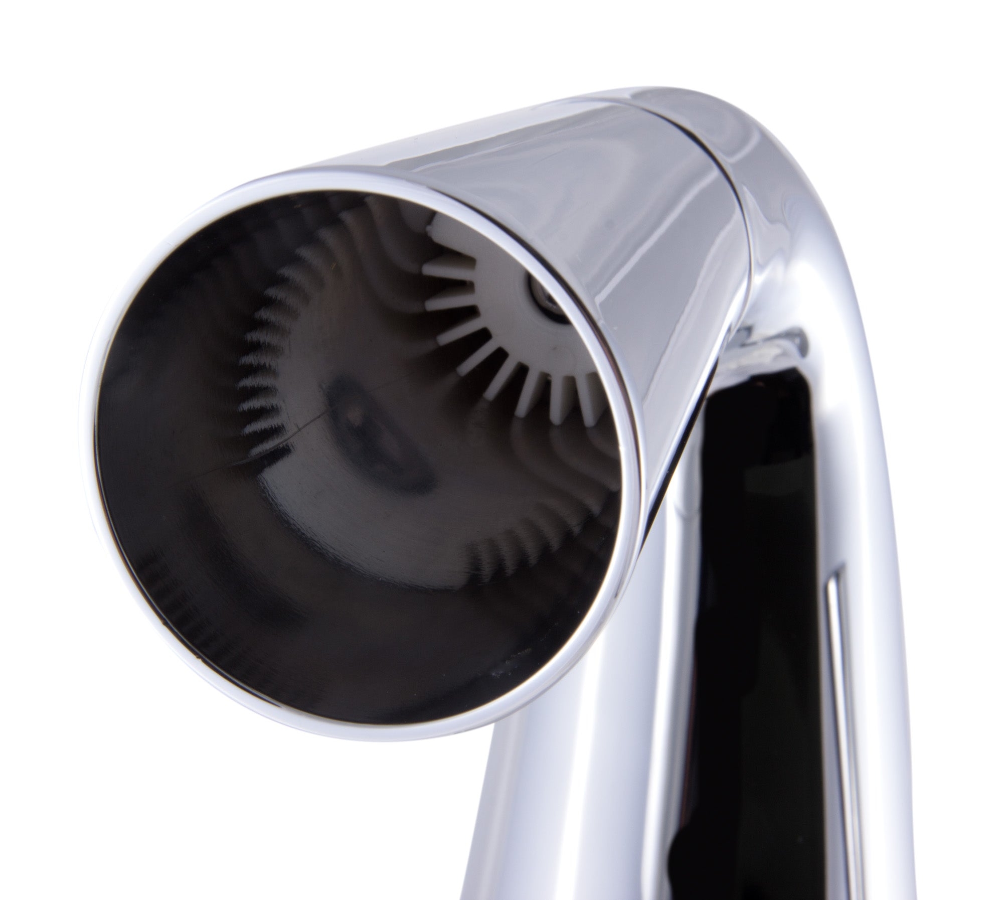 ALFI Brand - Polished Chrome Single Hole Tall Cone Waterfall Bathroom Faucet | AB1792-PC ALFI Brand - Polished Chrome Single Hole Tall Cone Waterfall Bathroom Faucet | AB1792-PC