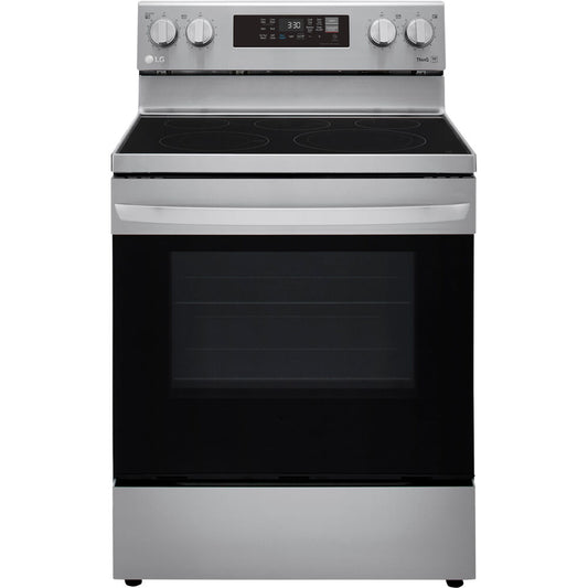 LG - 6.3 CF / 30" Electric Range, Convection, Air Fry, ThinQRanges - LREL6323S