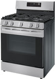 LG 5.8 CF / 30" Gas Range, Convection, Air Fry, ThinQ - Stainless LRGL5823S LG 5.8 CF / 30" Gas Range, Convection, Air Fry, ThinQ - Stainless LRGL5823S