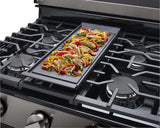 LG 5.8 CF / 30" Gas Range, InstaView, True Convection, ThinQ - Black Stainless LRGL5825D LG 5.8 CF / 30" Gas Range, InstaView, True Convection, ThinQ - Black Stainless LRGL5825D