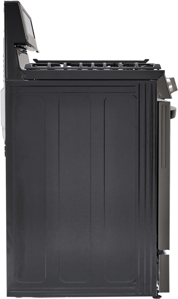 LG 5.8 CF / 30" Gas Range, InstaView, True Convection, ThinQ - Black Stainless LRGL5825D LG 5.8 CF / 30" Gas Range, InstaView, True Convection, ThinQ - Black Stainless LRGL5825D