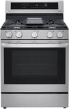 LG 5.8 CF / 30" Gas Range, InstaView, True Convection, ThinQ - Stainless LRGL5825F LG 5.8 CF / 30" Gas Range, InstaView, True Convection, ThinQ - Stainless LRGL5825F