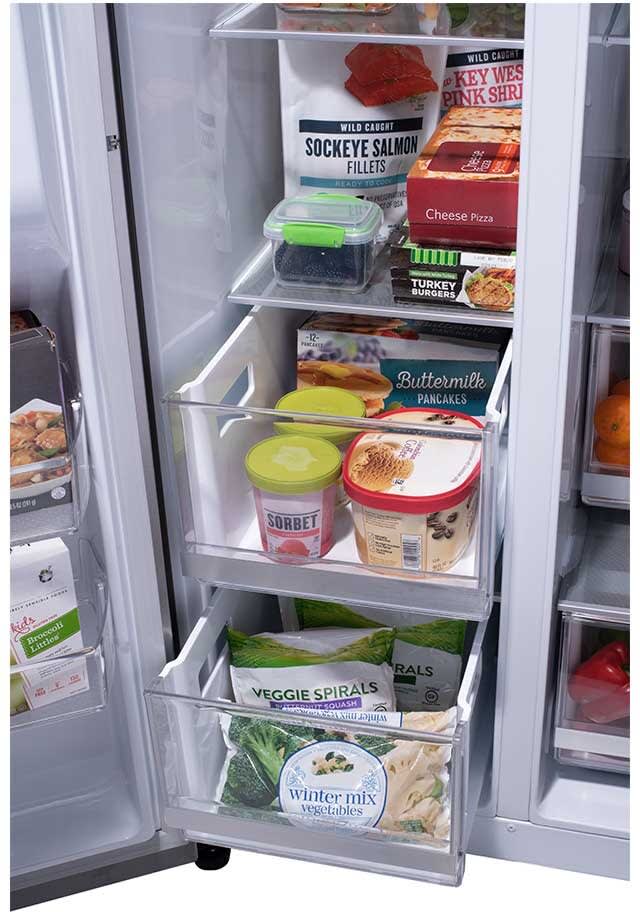 LG Side By Side Refrigerators LRSDS2706S LG Side By Side Refrigerators LRSDS2706S