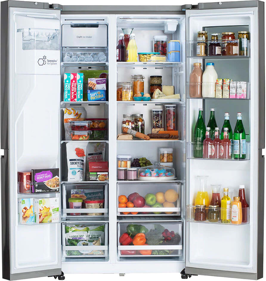 LG Side By Side Refrigerators LRSOS2706S LG Side By Side Refrigerators LRSOS2706S
