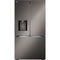 LG - 26 CF Counter Depth 3 Door French Door, Ice and Water w/ 4 Types of IceRefrigerators - LRYXC2606D