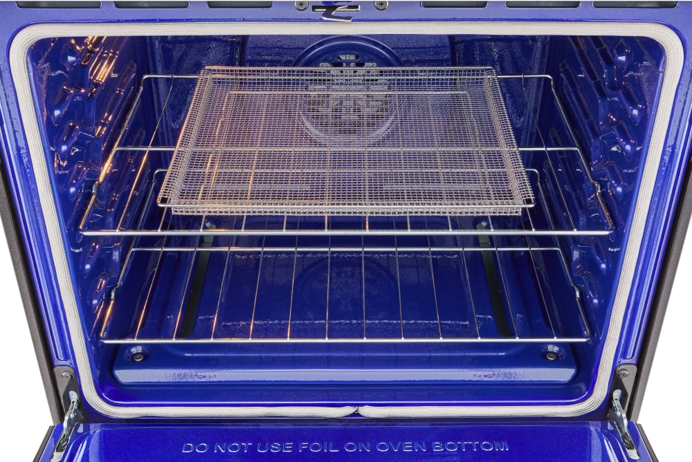 LG 5.8 CF Gas Single Oven Slide-In Range, Air Fry, Fan Convection, ThinQ - Black Stainless LSGL5833D LG 5.8 CF Gas Single Oven Slide-In Range, Air Fry, Fan Convection, ThinQ - Black Stainless LSGL5833D