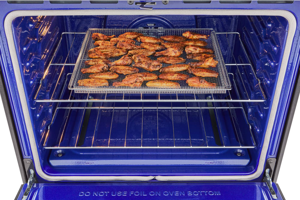 LG 5.8 CF Gas Single Oven Slide-In Range, Air Fry, Fan Convection, ThinQ - Stainless LSGL5833F LG 5.8 CF Gas Single Oven Slide-In Range, Air Fry, Fan Convection, ThinQ - Stainless LSGL5833F