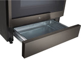 LG 6.3 CF Gas Single Oven Slide-In Range, Instaview, Air Fry, ProBake, ThinQ - Black Stainless LSGL6335D LG 6.3 CF Gas Single Oven Slide-In Range, Instaview, Air Fry, ProBake, ThinQ - Black Stainless LSGL6335D