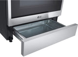 LG 6.3 CF Gas Single Oven Slide-In Range, Instaview, Air Fry, ProBake, ThinQ - Stainless LSGL6335F LG 6.3 CF Gas Single Oven Slide-In Range, Instaview, Air Fry, ProBake, ThinQ - Stainless LSGL6335F