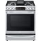 LG 6.3 CF Gas Single Oven Slide-In Range, Instaview, Air Fry, Air SousVide - Stainless LSGL6337F