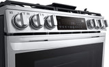 LG 6.3 CF Gas Single Oven Slide-In Range, Instaview, Air Fry, Air SousVide - Stainless LSGL6337F LG 6.3 CF Gas Single Oven Slide-In Range, Instaview, Air Fry, Air SousVide - Stainless LSGL6337F