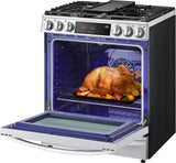 LG 6.3 CF Gas Single Oven Slide-In Range, Instaview, Air Fry, Air SousVide - Stainless LSGL6337F LG 6.3 CF Gas Single Oven Slide-In Range, Instaview, Air Fry, Air SousVide - Stainless LSGL6337F