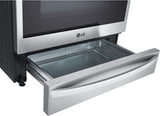 LG 6.3 CF Gas Single Oven Slide-In Range, Instaview, Air Fry, Air SousVide - Stainless LSGL6337F LG 6.3 CF Gas Single Oven Slide-In Range, Instaview, Air Fry, Air SousVide - Stainless LSGL6337F